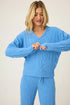 Pj Salvage Chenille Cable Knit Lounge Set